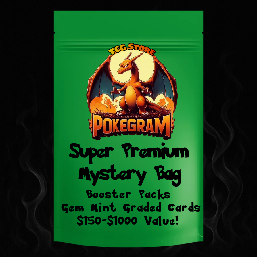 Pokémon TCG Premium Mystery Repack - PSA Graded Slabs, and Booster Packs.