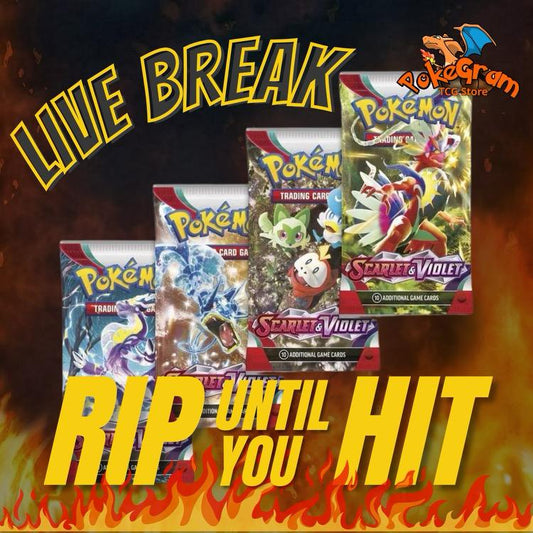 Scarlet & Violet Base Set Rip Until You Hit!