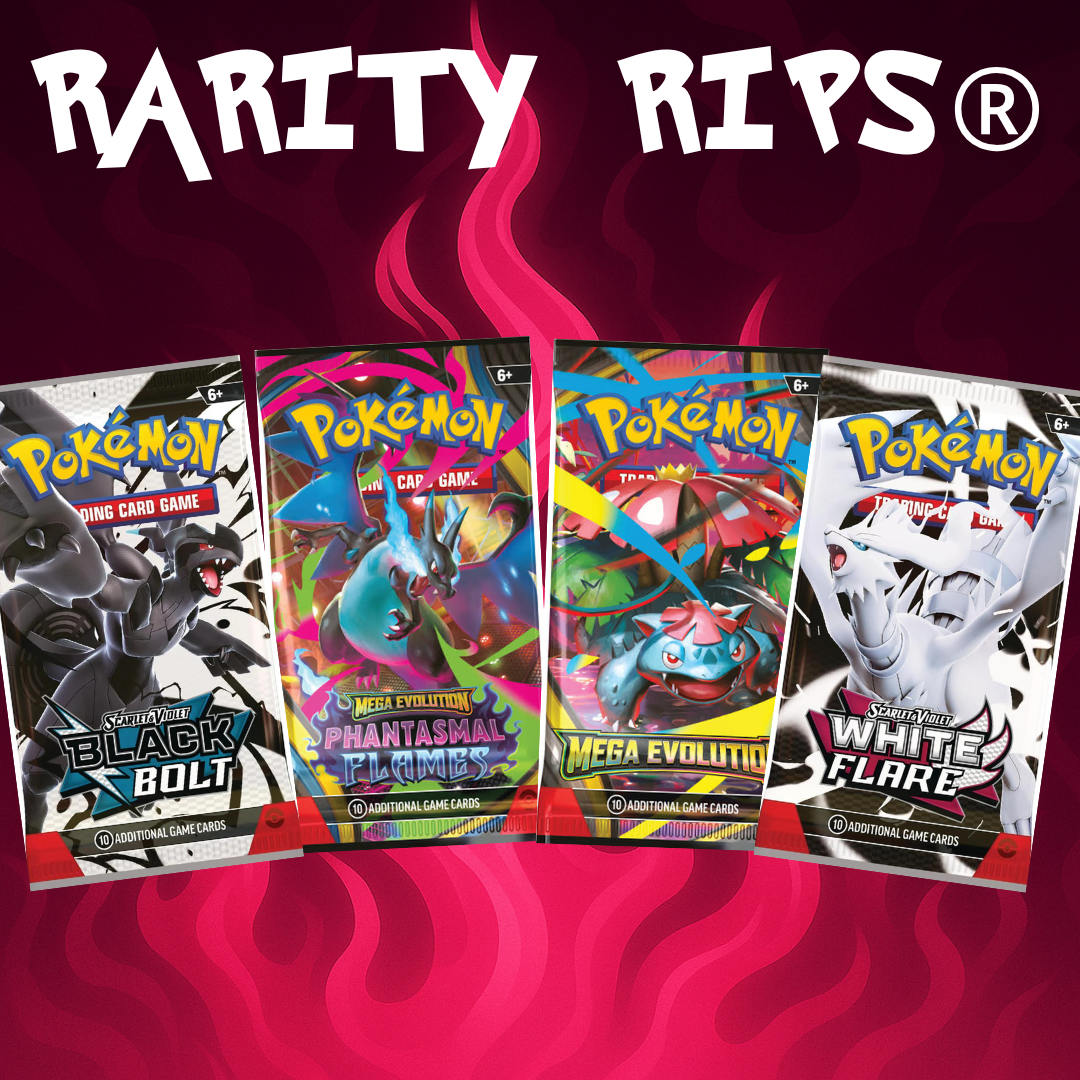 RR Scarlet & Violet Sets Booster Packs Rarity Rips