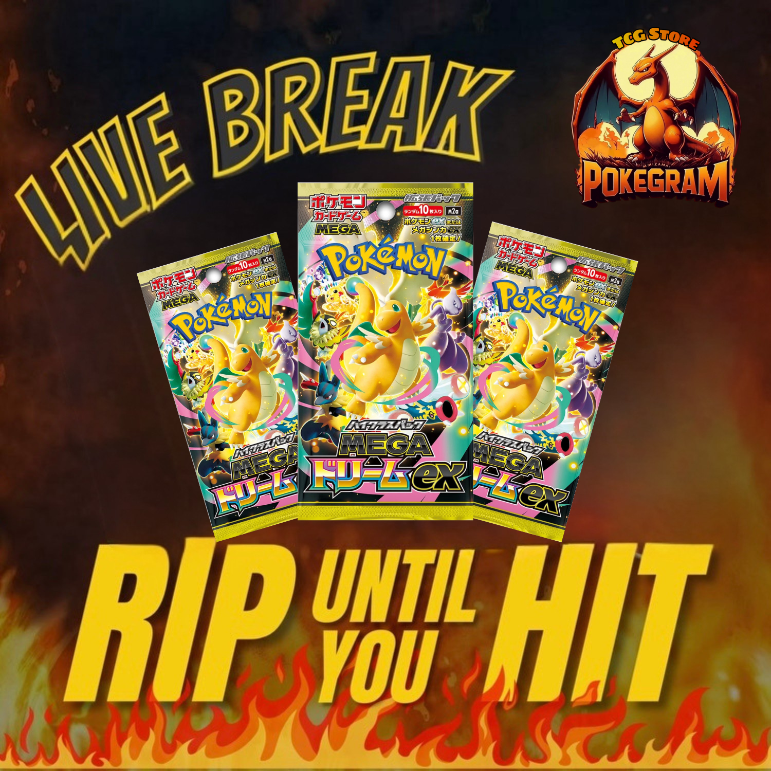 RTYH Mega Dream (Japanese Ascended Heroes) Rip Until You Hit! Poke Gram RTYH Mega Dream (Japanese Ascended Heroes) Rip Until You Hit! Poke Gram