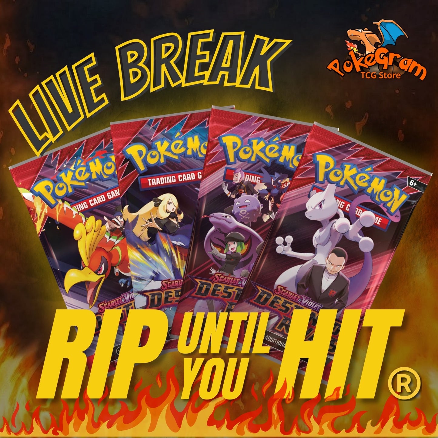 Destined Rivals Rip Until You Hit!