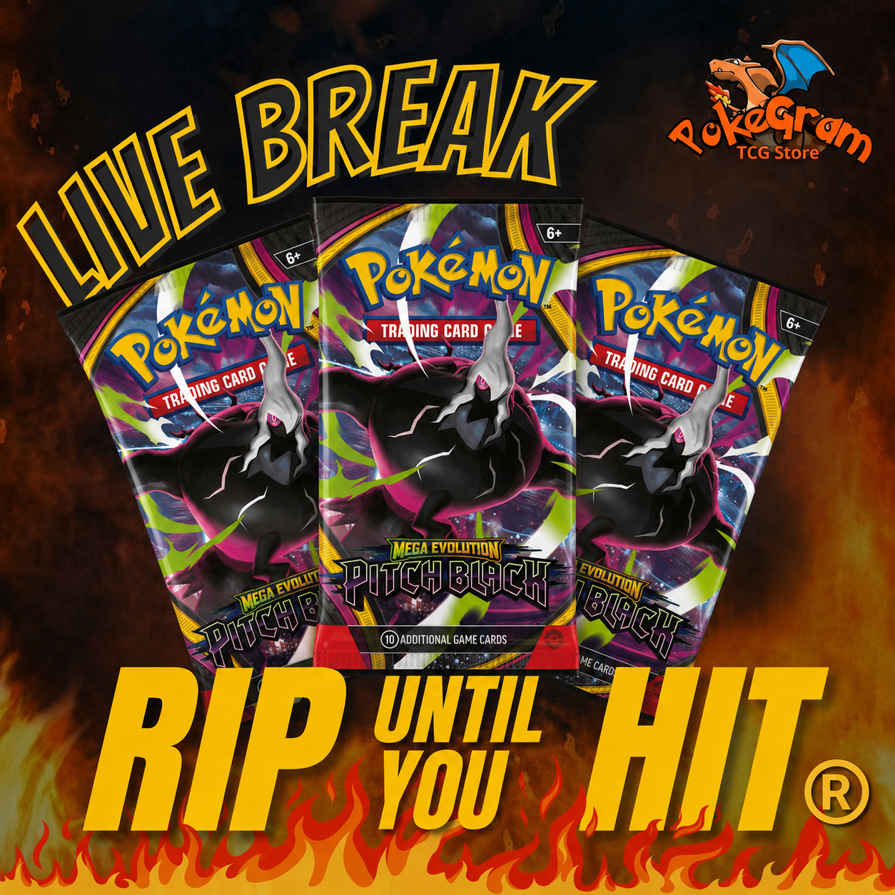RTYH ME5 Pitch Black Rip Until You Hit