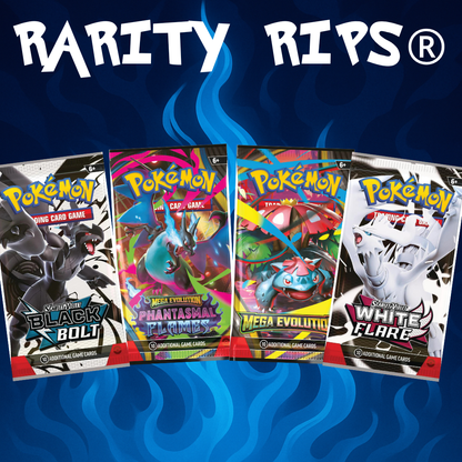 RR Scarlet & Violet Sets Booster Packs Rarity Rips